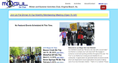 Desktop Screenshot of mogulskiclub.com