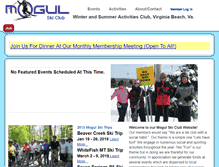 Tablet Screenshot of mogulskiclub.com